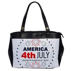 Independence Day Usa Oversize Office Handbag