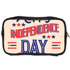 Usa Happy Independence Day Toiletries Bag (two Sides) by Ravend