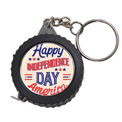 Usa Happy Independence Day Measuring Tape by Ravend