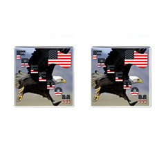 Freedom Patriotic American Usa Cufflinks (square) by Ravend