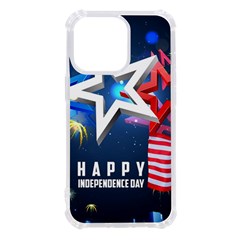 4th Of July Happy Usa Independence Day Iphone 13 Pro Tpu Uv Print Case by Ravend