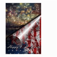 Independence Day Background Abstract Grunge American Flag Small Garden Flag (two Sides) by Ravend