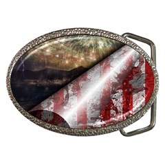 Independence Day July 4th Belt Buckles by Ravend