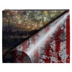 Independence Day July 4th Cosmetic Bag (xxxl) by Ravend