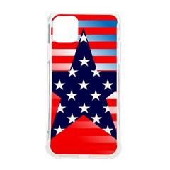 Patriotic American Usa Design Red Iphone 11 Pro Max 6 5 Inch Tpu Uv Print Case by Celenk