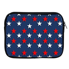 Patriotic Colors America Usa Red Apple Ipad 2/3/4 Zipper Cases by Celenk