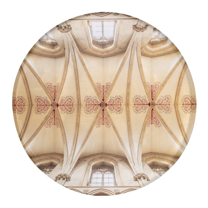 Wells Cathedral Well Cathedral Round Glass Fridge Magnet (4 pack)