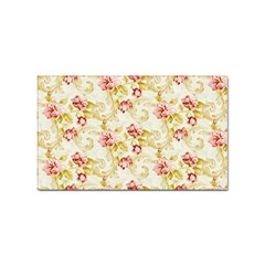 Background Pattern Flower Spring Sticker (Rectangular)