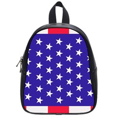 Usa Independence Day July Background School Bag (small) by Vaneshop