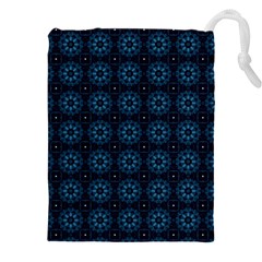 Floral Pattern Geometric Pattern Drawstring Pouch (5xl)