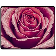 Beautiful Beauty Flower Bloom Fleece Blanket (medium)