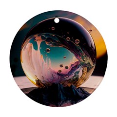 Crystal Ball Glass Sphere Lens Ball Ornament (round)