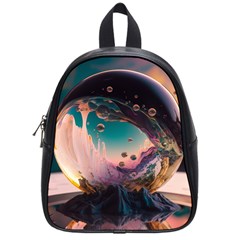 Crystal Ball Glass Sphere Lens Ball School Bag (small)