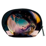 Crystal Ball Glass Sphere Lens Ball Accessory Pouch (Medium) Back