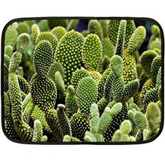 Cactus Flora Flower Nature Floral Fleece Blanket (mini)