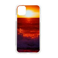 Sea Beach Sunset Sunrise Twilight Iphone 11 Tpu Uv Print Case by Vaneshop