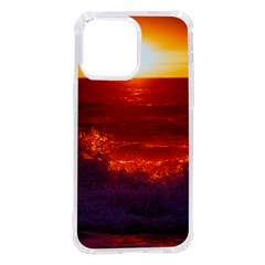 Sea Beach Sunset Sunrise Twilight Iphone 14 Pro Max Tpu Uv Print Case by Vaneshop