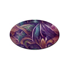 Abstract African Art Pattern Sticker Oval (100 Pack) by Vaneshop