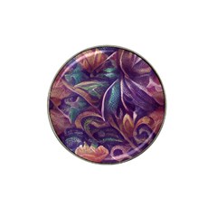 Abstract African Art Pattern Hat Clip Ball Marker by Vaneshop
