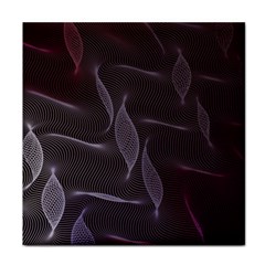 Curve Wave Line Texture Element Face Towel by Vaneshop