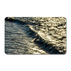 Wave Water Surface Sea Ocean Liquid Magnet (rectangular) by Vaneshop