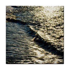 Wave Water Surface Sea Ocean Liquid Face Towel by Vaneshop