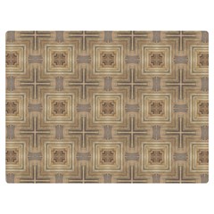 Abstract Wood Design Floor Texture Two Sides Premium Plush Fleece Blanket (extra Small)