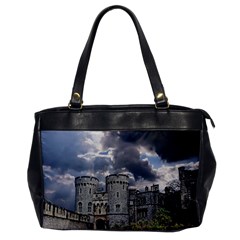 Castle Building Architecture Oversize Office Handbag