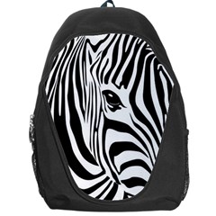 Animal Cute Pattern Art Zebra Backpack Bag by Amaryn4rt