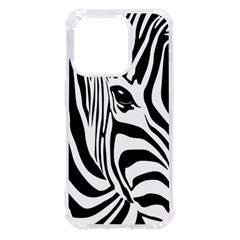 Animal Cute Pattern Art Zebra Iphone 14 Pro Tpu Uv Print Case by Amaryn4rt