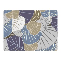 Ackground Leaves Desktop Two Sides Premium Plush Fleece Blanket (mini) by Amaryn4rt