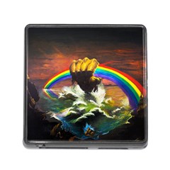 Rainbow Color Memory Card Reader (square 5 Slot)