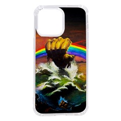 Rainbow Color Iphone 14 Pro Max Tpu Uv Print Case by uniart180623