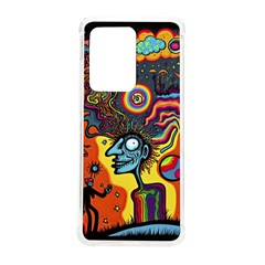 Hippie Rainbow Psychedelic Colorful Samsung Galaxy S20 Ultra 6 9 Inch Tpu Uv Case by uniart180623