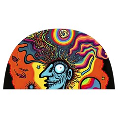 Hippie Rainbow Psychedelic Colorful Anti Scalding Pot Cap by uniart180623