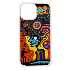 Hippie Rainbow Psychedelic Colorful Iphone 13 Pro Max Tpu Uv Print Case by uniart180623