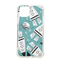 Cute-seamless-pattern-with-rocket-planets-stars Iphone 11 Pro 5 8 Inch Tpu Uv Print Case by uniart180623