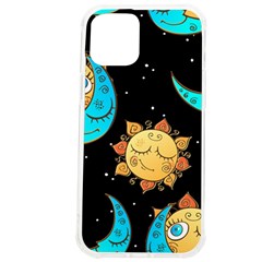 Seamless-pattern-with-sun-moon-children Iphone 12 Pro Max Tpu Uv Print Case by uniart180623