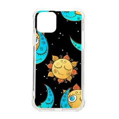 Seamless-pattern-with-sun-moon-children Iphone 11 Pro 5 8 Inch Tpu Uv Print Case by uniart180623