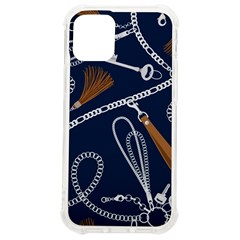 Chains-seamless-pattern Iphone 12 Mini Tpu Uv Print Case	 by uniart180623