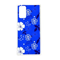 Blooming-seamless-pattern-blue-colors Samsung Galaxy Note 20 Tpu Uv Case by uniart180623