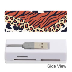 Mixed-animal-skin-print-safari-textures-mix-leopard-zebra-tiger-skins-patterns-luxury-animals-textur Memory Card Reader (stick) by uniart180623