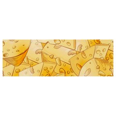 Cheese-slices-seamless-pattern-cartoon-style Banner And Sign 12  X 4  by uniart180623