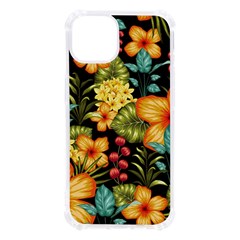 Fabulous-colorful-floral-seamless Iphone 13 Tpu Uv Print Case by uniart180623