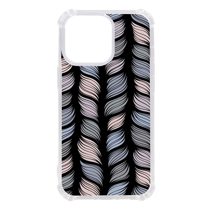 Seamless-pattern-with-interweaving-braids iPhone 13 Pro TPU UV Print Case