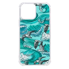 Sea-waves-seamless-pattern Iphone 13 Pro Max Tpu Uv Print Case by uniart180623