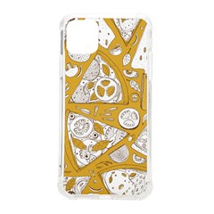 Vector-seamless-pizza-slice-pattern-hand-drawn-pizza-illustration-great-pizzeria-menu-background - Iphone 11 Pro Max 6 5 Inch Tpu Uv Print Case by uniart180623