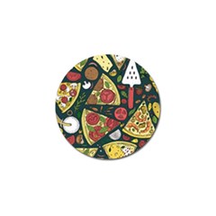 Vector-seamless-pizza-slice-pattern-hand-drawn-pizza-illustration-great-pizzeria-menu-background Golf Ball Marker by uniart180623