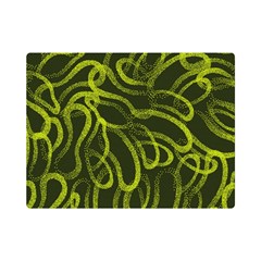 Green-abstract-stippled-repetitive-fashion-seamless-pattern Premium Plush Fleece Blanket (mini) by uniart180623