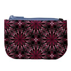 Seamless-pattern-with-flowers-oriental-style-mandala Large Coin Purse by uniart180623